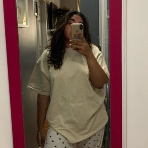 Oversized Tan T-shirt